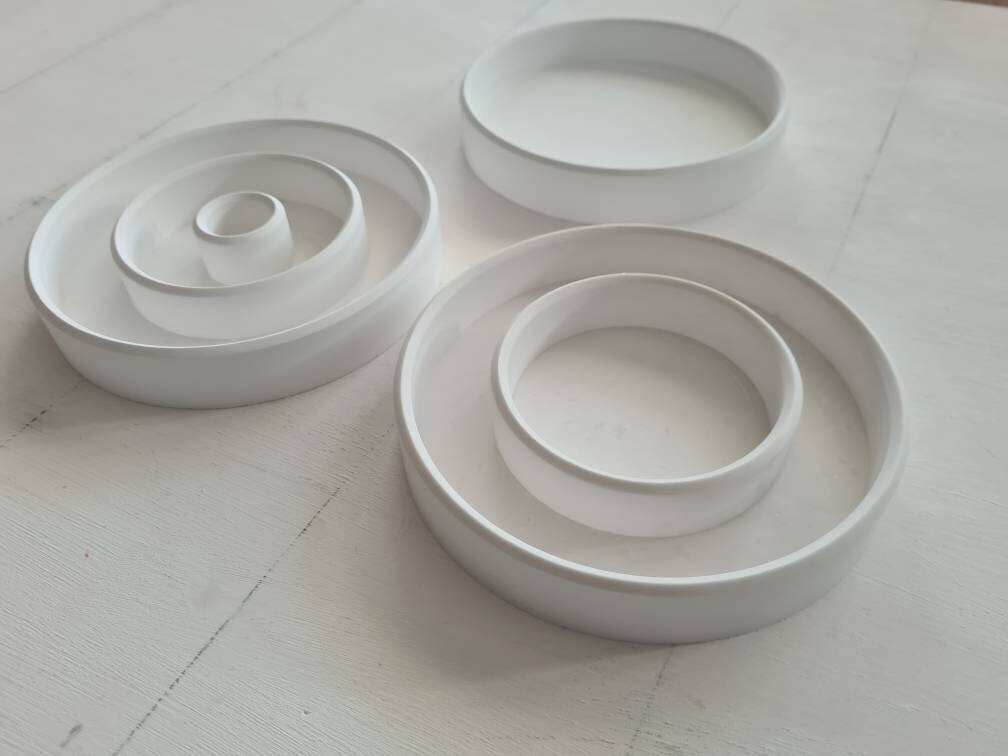 Dekoteller/Kerzenhalter in 3 Varianten – Bild 4