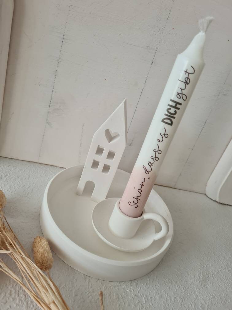 Dekoteller/Kerzenhalter in 3 Varianten – Bild 6