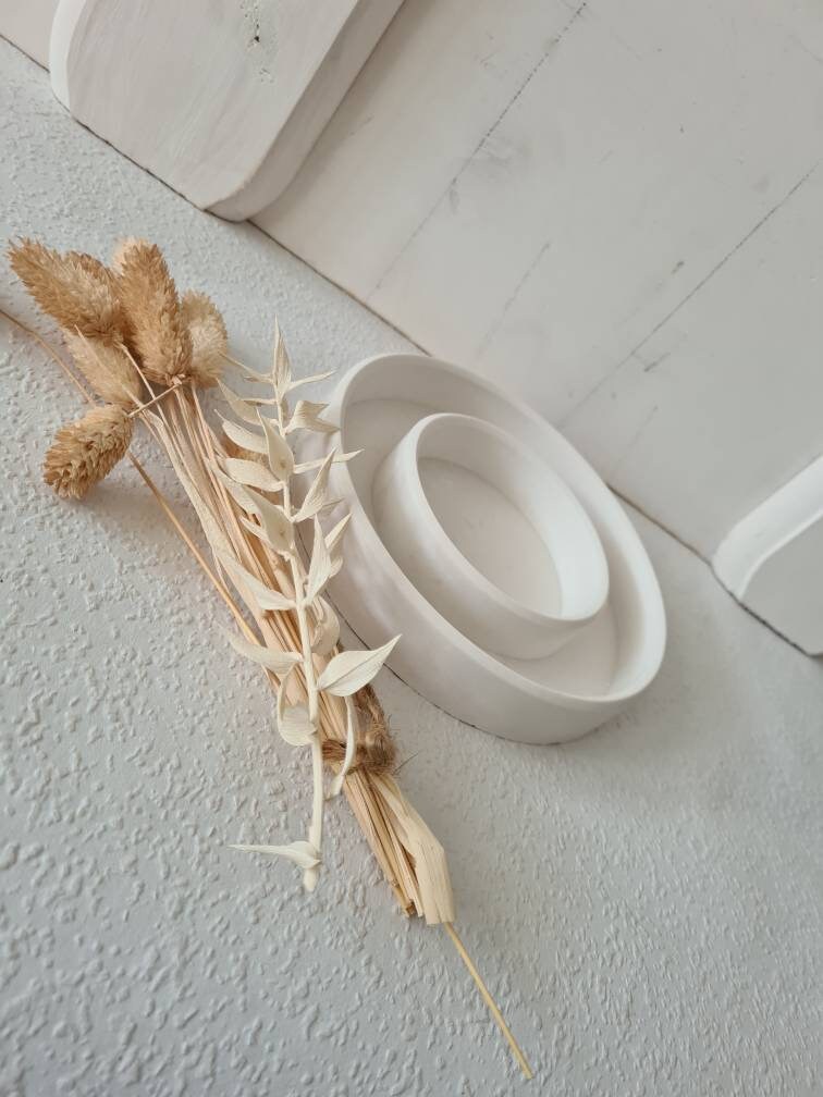 Dekoteller/Kerzenhalter in 3 Varianten – Bild 7