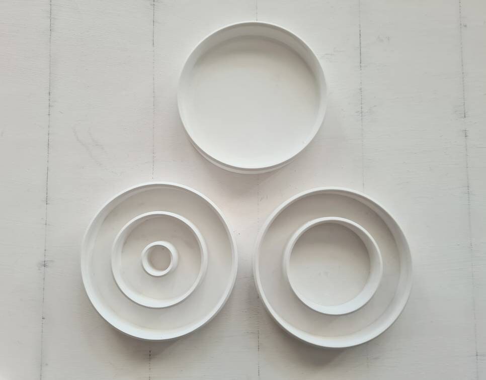 Dekoteller/Kerzenhalter in 3 Varianten – Bild 8