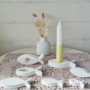 Tischdeko Set für feierliche Anlässe Taufe, Kommunion, Firmung